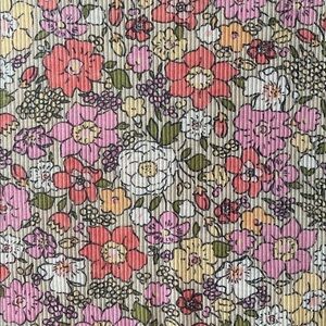 Floral Turtleneck Bodysuit